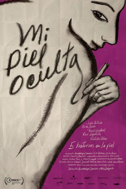 Cartel de Mi piel oculta